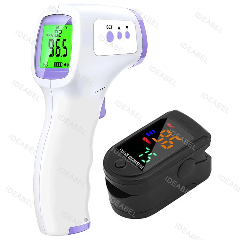 Портативный термометр, электронный термометр для лба, домашний термометр для взрослых и детей, оксиметр, пальце SpO2
Портативный термометр, электронный термометр для лба, домашний термометр для взрослых и детей, оксиметр, пальце SpO2