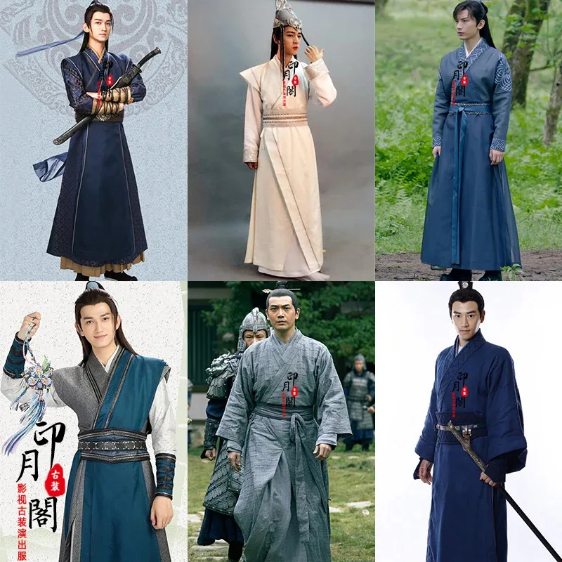 Halloween Men Hanfu Original Traditional Chinese Swordsman Clothing Ancient Weijin Dynasty Cosplay Costume Black Hanfu Dress Set
Halloween Men Hanfu Original Traditional Chinese Swordsman Clothing Ancient Weijin Dynasty Cosplay Costume Black Hanfu Dress Set