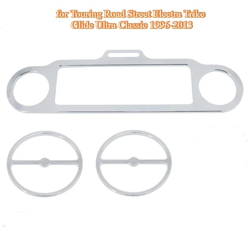 Front Fairing Stereo Audio Speaker Grill Trim Ring Kit Set for Touring Road Street Electra Trike Glide Ultra Classic 1996-2013
Front Fairing Stereo Audio Speaker Grill Trim Ring Kit Set for Touring Road Street Electra Trike Glide Ultra Classic 1996-2013