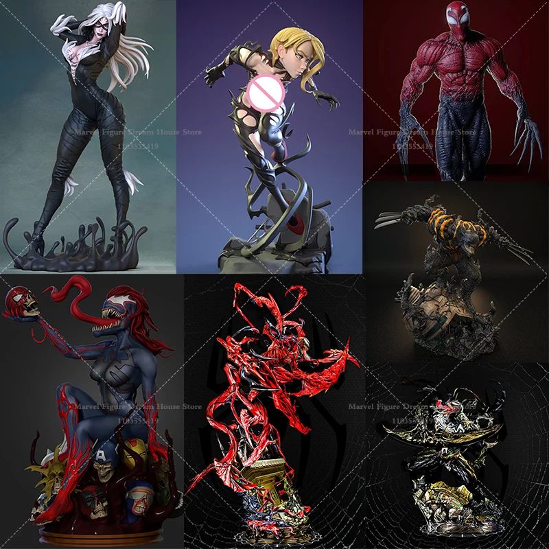 1/24 1/18 Scale DIY Self-assembled GK 3D Resin Un-panited Doll White Model Dramatic Conflict Between Host And Alien Symbiote
1/24 1/18 Scale DIY Self-assembled GK 3D Resin Un-panited Doll White Model Dramatic Conflict Between Host And Alien Symbiote