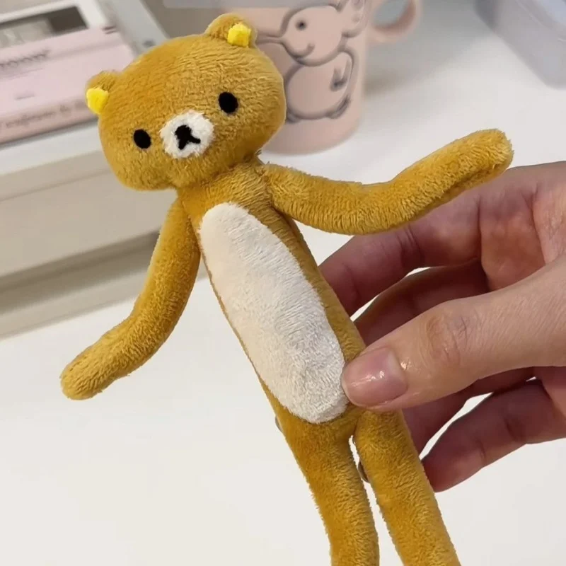 Japanese-Style Cartoon Long Legs Rilakkuma Plush Toy Pencil Case Wallet Hanging Ornament Desktop Decoration Friend Birthday Gift
Japanese-Style Cartoon Long Legs Rilakkuma Plush Toy Pencil Case Wallet Hanging Ornament Desktop Decoration Friend Birthday Gift