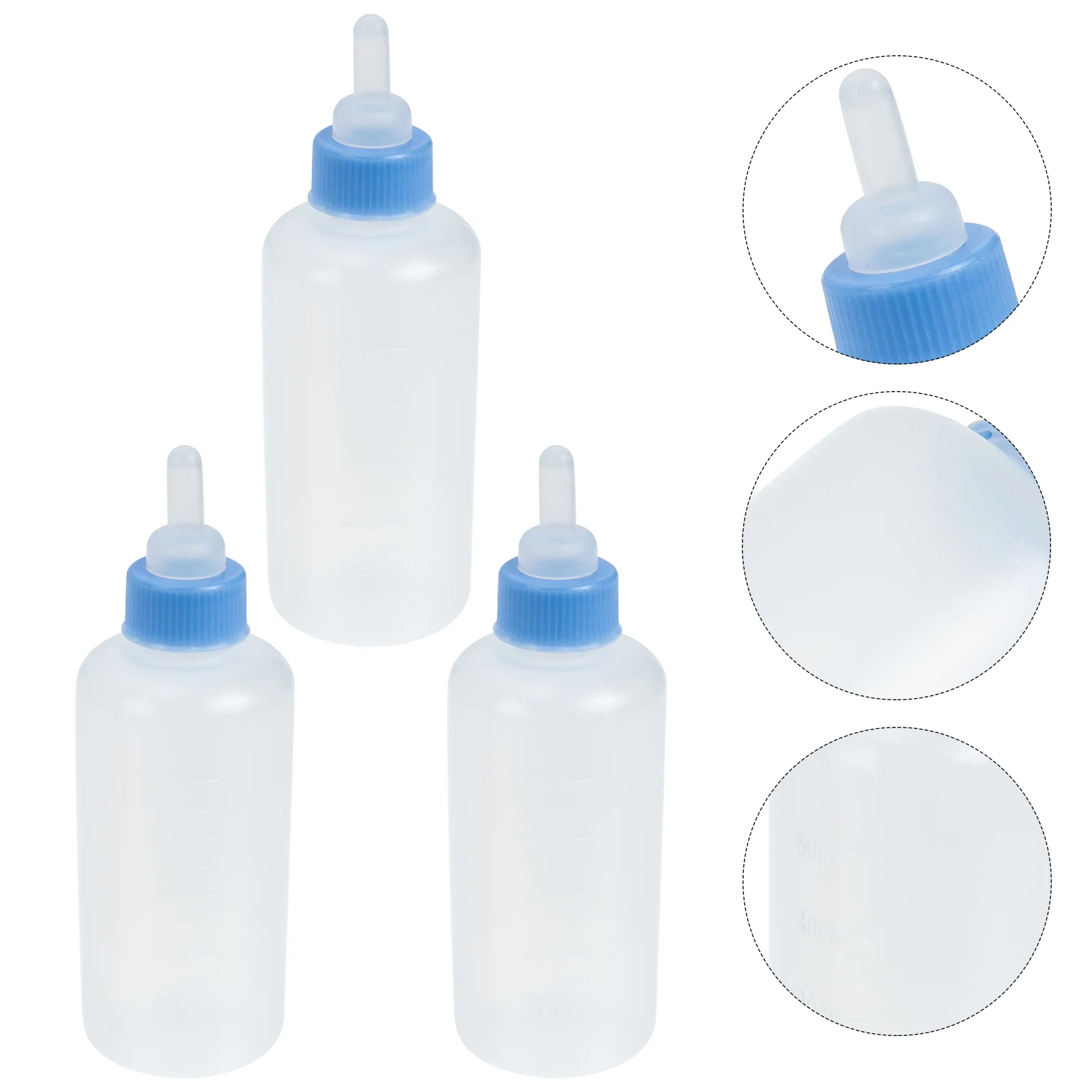 3 Pcs Pet Bottle Cat Feeding Bottles Squirrel Feeder Dog Supplies Baby Nursing Feeders Newborn Nipple Milk
3 Pcs Pet Bottle Cat Feeding Bottles Squirrel Feeder Dog Supplies Baby Nursing Feeders Newborn Nipple Milk