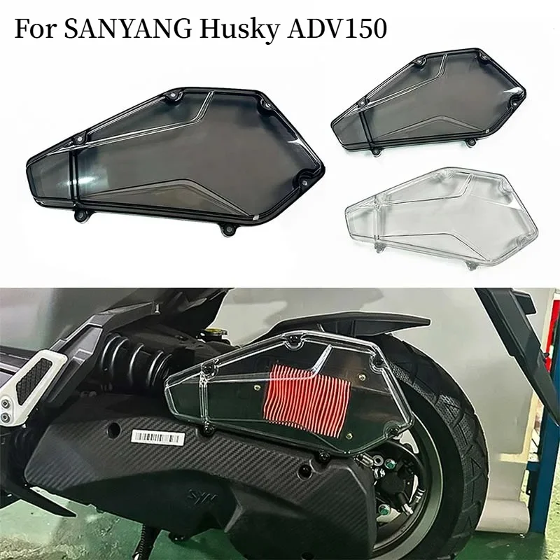 For Sanyang Husky ADV150 Airbox Cover 2020-2025 OEM Fitment High Sealing Quick Release Air Filter Case Carbon Fiber
For Sanyang Husky ADV150 Airbox Cover 2020-2025 OEM Fitment High Sealing Quick Release Air Filter Case Carbon Fiber