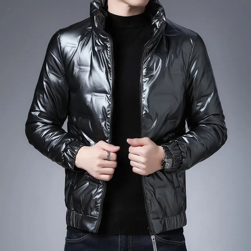 Winter New Faion ort Men's down Cotton Jaet Lightweight Outerwear iny Surface Pure Color Men's Winter Clothing
Winter New Faion ort Men's down Cotton Jaet Lightweight Outerwear iny Surface Pure Color Men's Winter Clothing