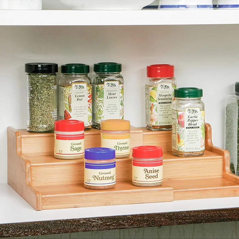 Adjustable Spice Rack 3 Tier Bamboo Expandable Display Shelf Bamboo Spice Rack Jewelry Rack Kitchen Cabinet Organizer
Adjustable Spice Rack 3 Tier Bamboo Expandable Display Shelf Bamboo Spice Rack Jewelry Rack Kitchen Cabinet Organizer