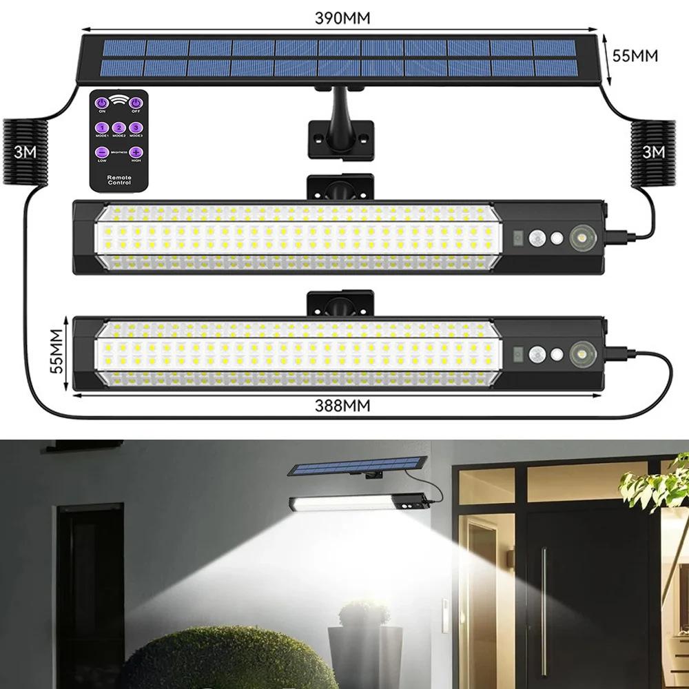 Солнечная лампа 316/158 LED с датчиком движения, на солнечной энергии, для наружного освещения, кемпинга, настенный светильник, водонепроницаемый, для сада и забора
Солнечная лампа 316/158 LED с датчиком движения, на солнечной энергии, для наружного освещения, кемпинга, настенный светильник, водонепроницаемый, для сада и забора