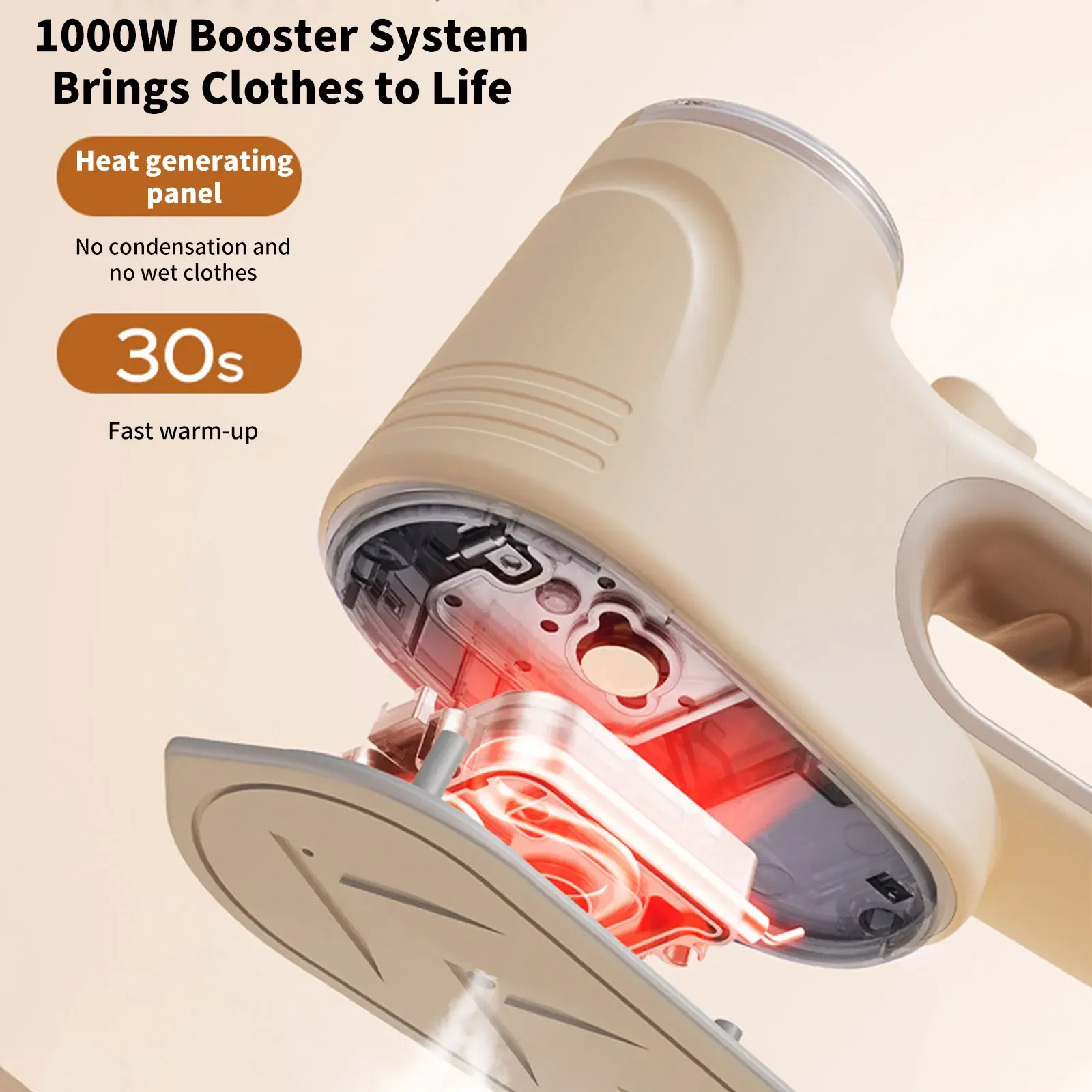Mini Handheld Steam Iron Portable Household Travel Flatiron Foldable Fast Heating Electric Iron Wet Dry Ironing Machine
Mini Handheld Steam Iron Portable Household Travel Flatiron Foldable Fast Heating Electric Iron Wet Dry Ironing Machine