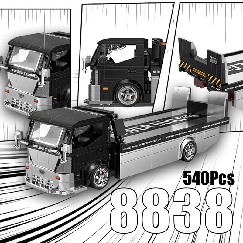 PB8838 Building Blocks Retro Classic Flatbed Trailer Construction Toys DIY Creative Educational Bricks Gift For Boys
PB8838 Building Blocks Retro Classic Flatbed Trailer Construction Toys DIY Creative Educational Bricks Gift For Boys