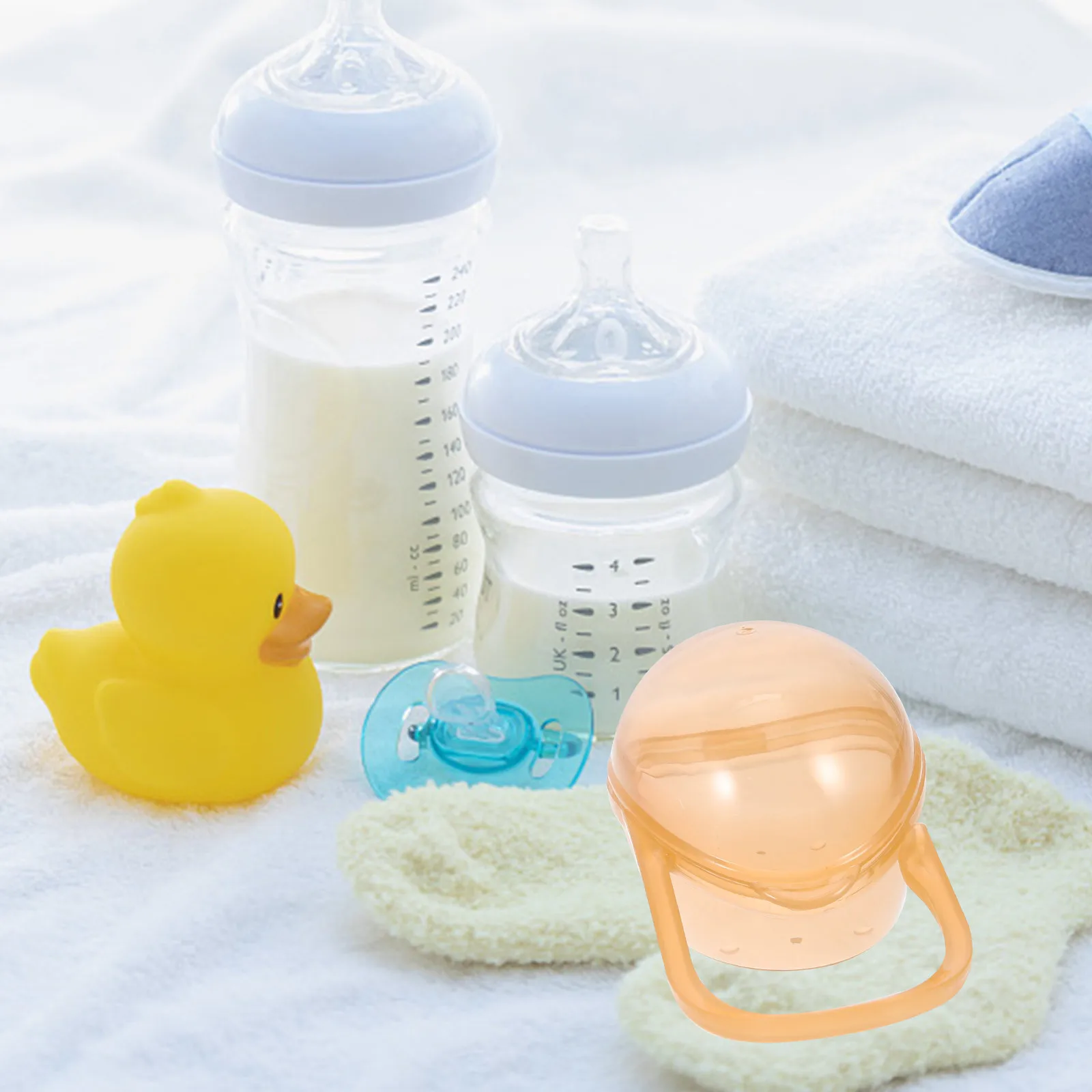 8Pcs Baby Pacifier Box Portable Holder Case Storage Containers Travel Organizer Large Capacity Easy Carry for New Parents
8Pcs Baby Pacifier Box Portable Holder Case Storage Containers Travel Organizer Large Capacity Easy Carry for New Parents