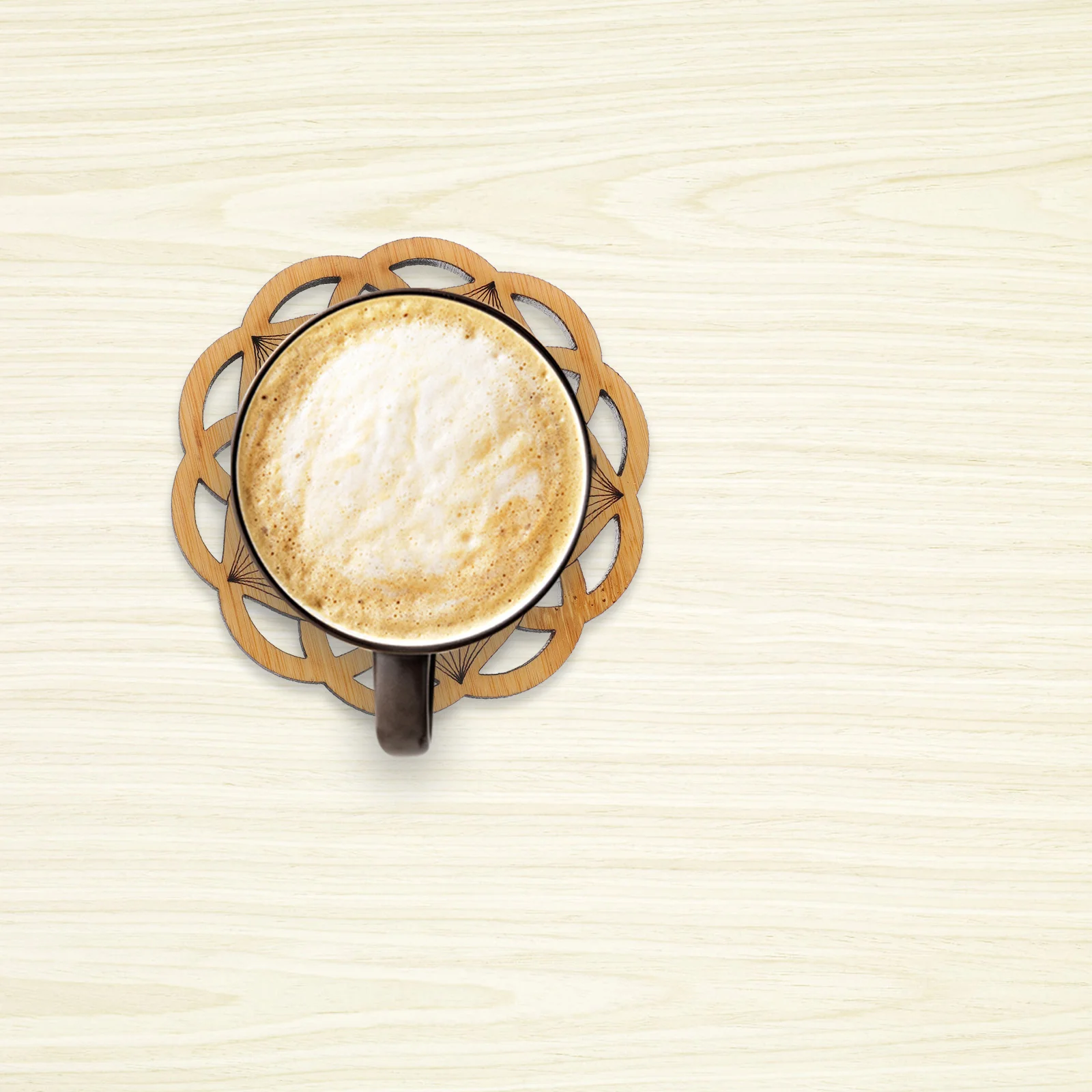 1 Set Bamboo Coaster Lotus Style Drink Protector With Holder Reusable Anti-Slip Table Mat For Tea Coffee Cup Pad Bamboo Coasters
1 Set Bamboo Coaster Lotus Style Drink Protector With Holder Reusable Anti-Slip Table Mat For Tea Coffee Cup Pad Bamboo Coasters