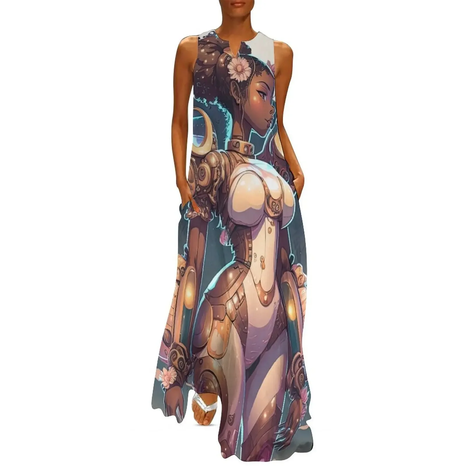 Digital drawing woman in scifi Long Dress dresses ladies 2025 summer women's clothing trend 2025 Dress
Digital drawing woman in scifi Long Dress dresses ladies 2025 summer women's clothing trend 2025 Dress