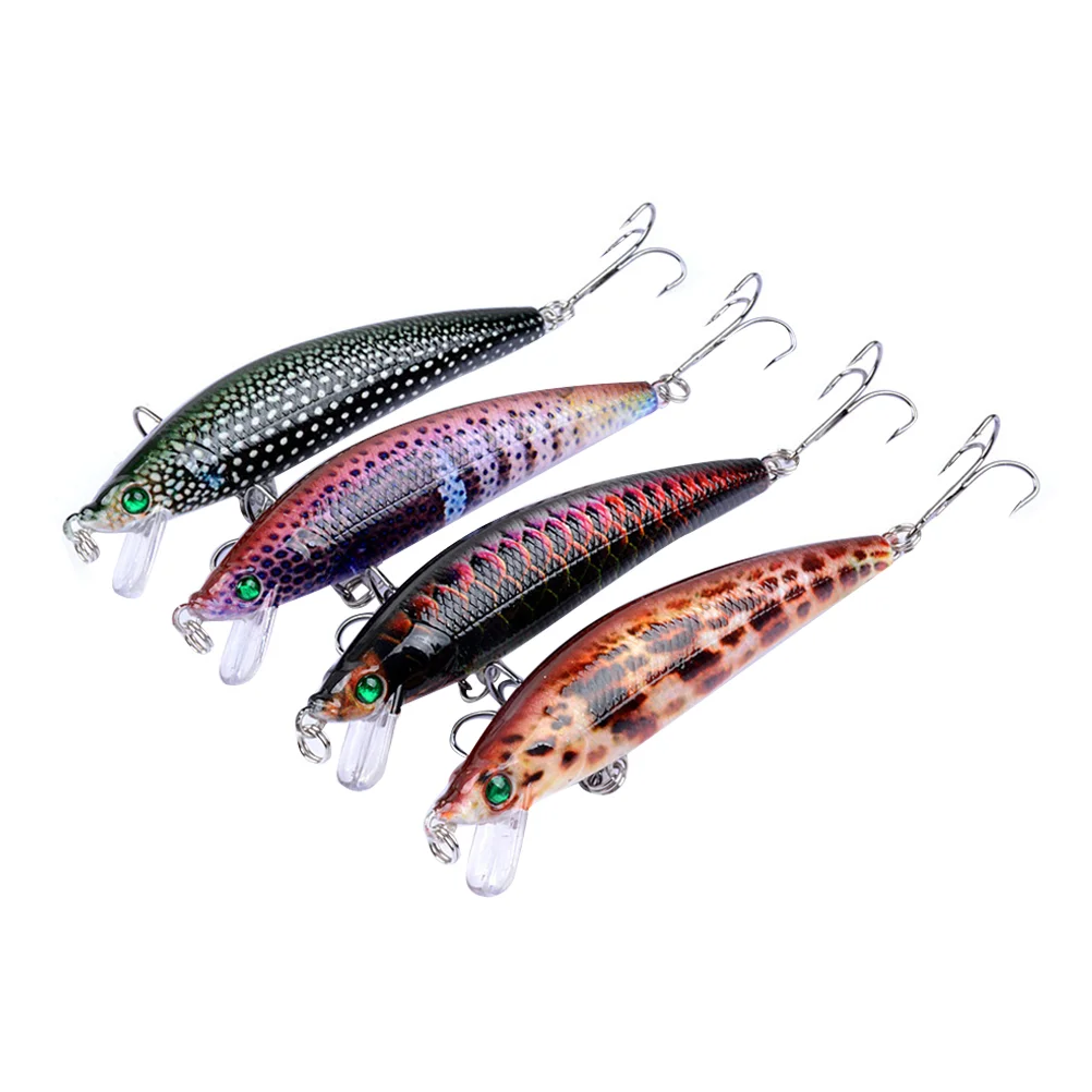 4 Pcs Fishing Lures Metal Hard Bait Freshwater Baits Saltwater Painted Floating
4 Pcs Fishing Lures Metal Hard Bait Freshwater Baits Saltwater Painted Floating