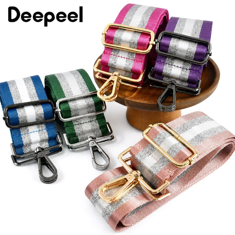 1Pc Deepeel 5cm Wide Nylon Bag Strap 80-130cm Adjustable Crossbody Shoulder Belt Replacement for Handbag Purse DIY Accessories
1Pc Deepeel 5cm Wide Nylon Bag Strap 80-130cm Adjustable Crossbody Shoulder Belt Replacement for Handbag Purse DIY Accessories