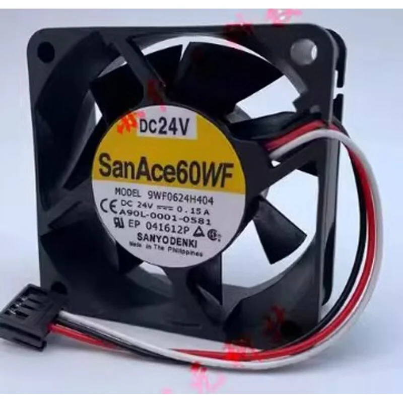 Z FOR Sanyo 9WF0624H404 DC24V 0.15A 3-Pin Cooling Fan
Z FOR Sanyo 9WF0624H404 DC24V 0.15A 3-Pin Cooling Fan