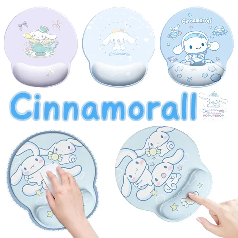 Sanrio Cinnamoroll Mousepad Cartoon Anime Wrist Pad Silicon Non-slip Wrist Rest Support Pads Cute Office Computer Supplies Gift
Sanrio Cinnamoroll Mousepad Cartoon Anime Wrist Pad Silicon Non-slip Wrist Rest Support Pads Cute Office Computer Supplies Gift
