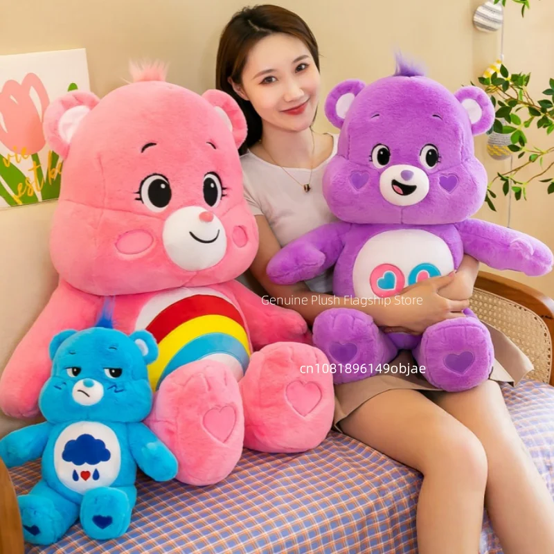 90cm Big Size Rainbow Bear Cartoon Anime Plush Stuffed Doll Room Decoration Peluche Pillow Kawaii Plushies Ornaments Gifts
90cm Big Size Rainbow Bear Cartoon Anime Plush Stuffed Doll Room Decoration Peluche Pillow Kawaii Plushies Ornaments Gifts