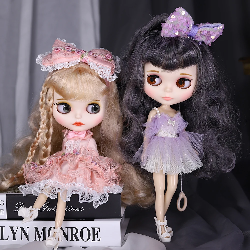 ICY DBS blythe doll 1/6 normal white skin Matte face nude doll 30cm on sale special price toy gift anime doll SD
ICY DBS blythe doll 1/6 normal white skin Matte face nude doll 30cm on sale special price toy gift anime doll SD