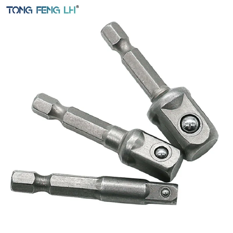 Chrome Vanadium Steel Socket Adapter Set Hex Shank 1/4" 3/8" 1/2" Extension Drill Bits Bar Set Power Tools
Chrome Vanadium Steel Socket Adapter Set Hex Shank 1/4" 3/8" 1/2" Extension Drill Bits Bar Set Power Tools