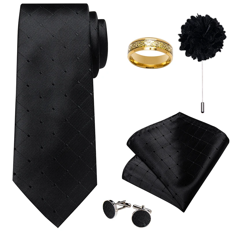 Мужской набор из 5 шт. галстуков и запонок в шотландскую клетку
Мужской набор из 5 шт. галстуков и запонок в шотландскую клетку