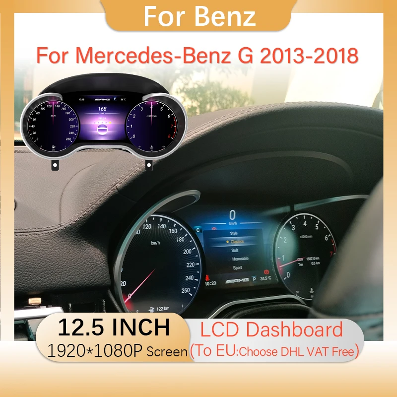 LCD Car Digital Cluster Instrument CockPit For Mercedes Benz G Class W463 2013-2018 Speedmeter Dashboard
LCD Car Digital Cluster Instrument CockPit For Mercedes Benz G Class W463 2013-2018 Speedmeter Dashboard