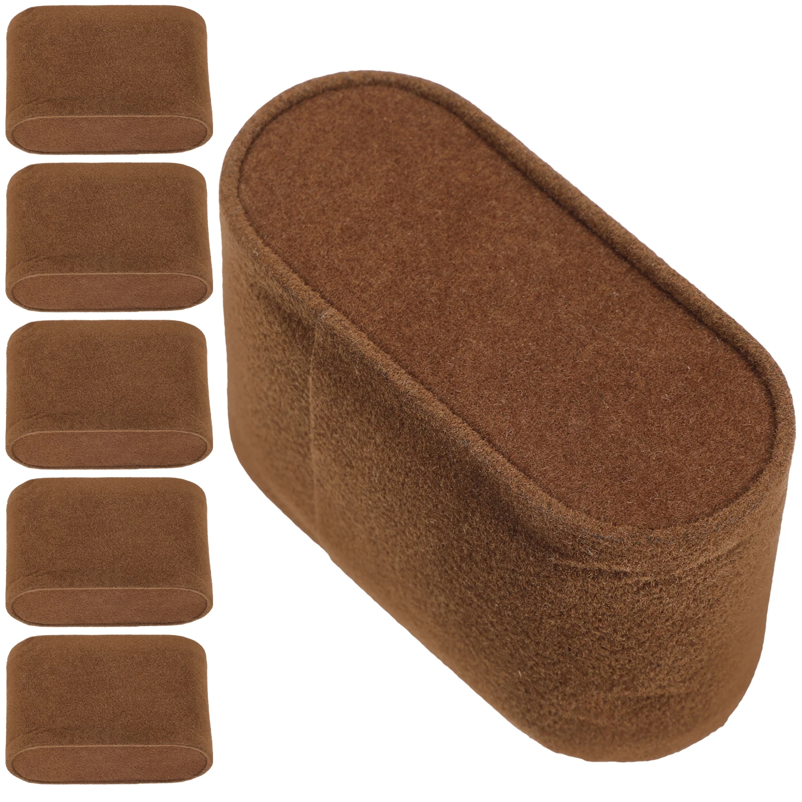 6pcs Watch Pillow Bag A3 Brown Velvet Small Watch Pillows Jewelry Display Cushions Storage Case Bracelet Holder
6pcs Watch Pillow Bag A3 Brown Velvet Small Watch Pillows Jewelry Display Cushions Storage Case Bracelet Holder