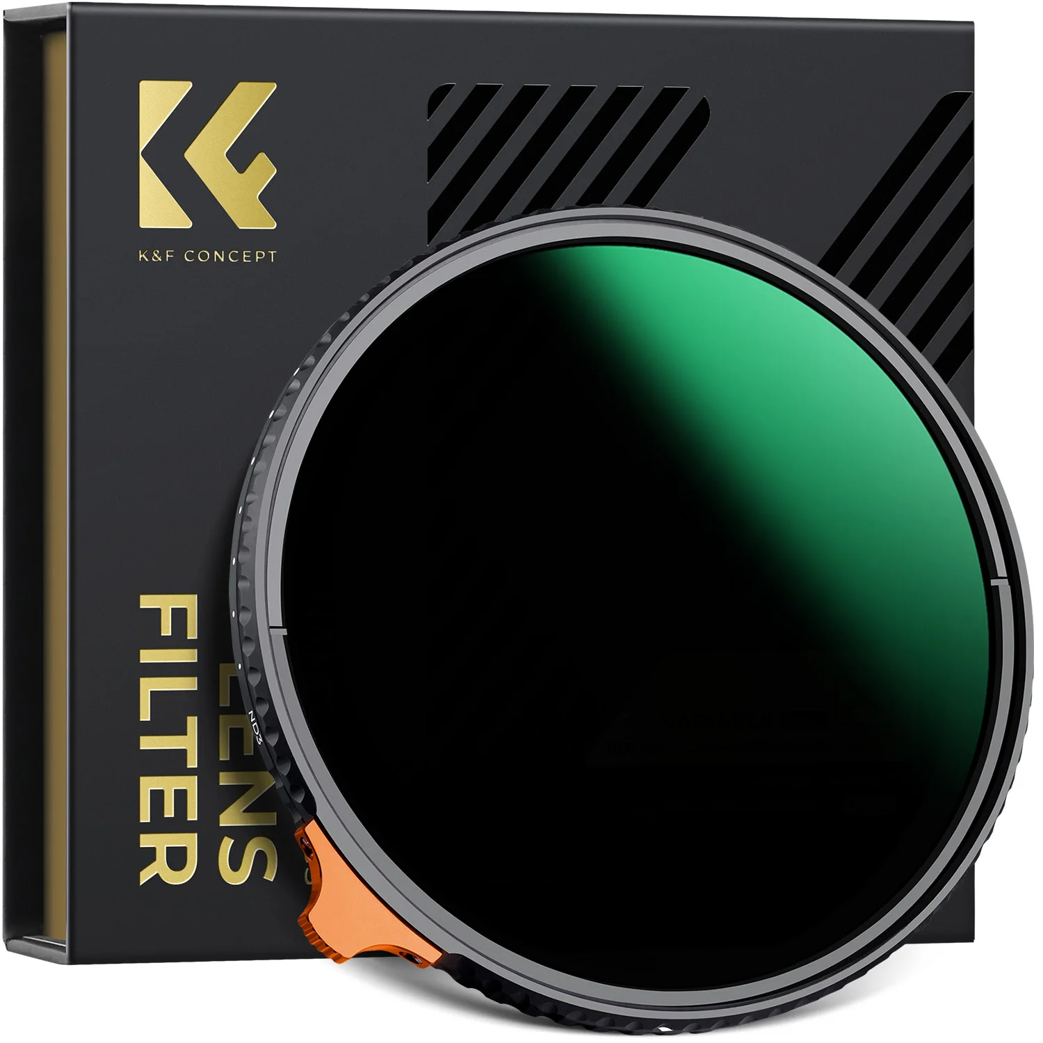 K&F CONCEPT Variable ND3-1000 Filter (1.5-10 Stops) Camera Lens ND Filter Ultra-thin HD with 28-layer Nano-coating Nano-X Series
K&F CONCEPT Variable ND3-1000 Filter (1.5-10 Stops) Camera Lens ND Filter Ultra-thin HD with 28-layer Nano-coating Nano-X Series