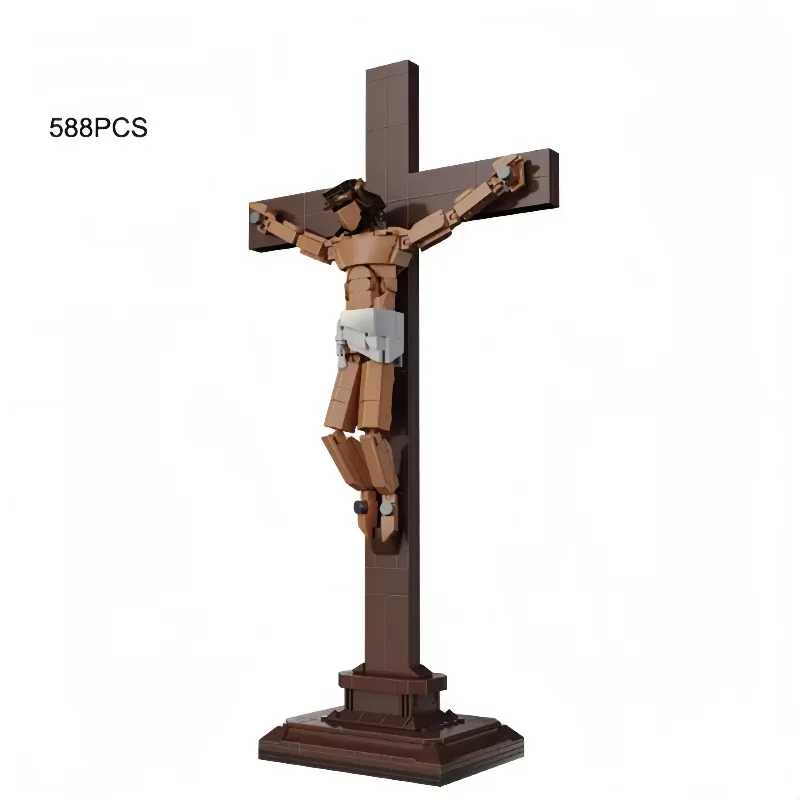 Jesus Cross Building Blocks Set Crucifix Model Kit Creative Assembly Decor Home Office Desktop Display Gift
Jesus Cross Building Blocks Set Crucifix Model Kit Creative Assembly Decor Home Office Desktop Display Gift