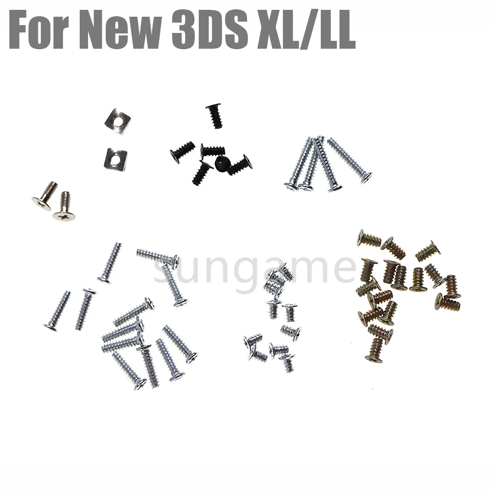 50sets Replacement Full Set Screw For Nintend New 3DSXL 3DSLL Head Screws Set Game Console Shell
50sets Replacement Full Set Screw For Nintend New 3DSXL 3DSLL Head Screws Set Game Console Shell