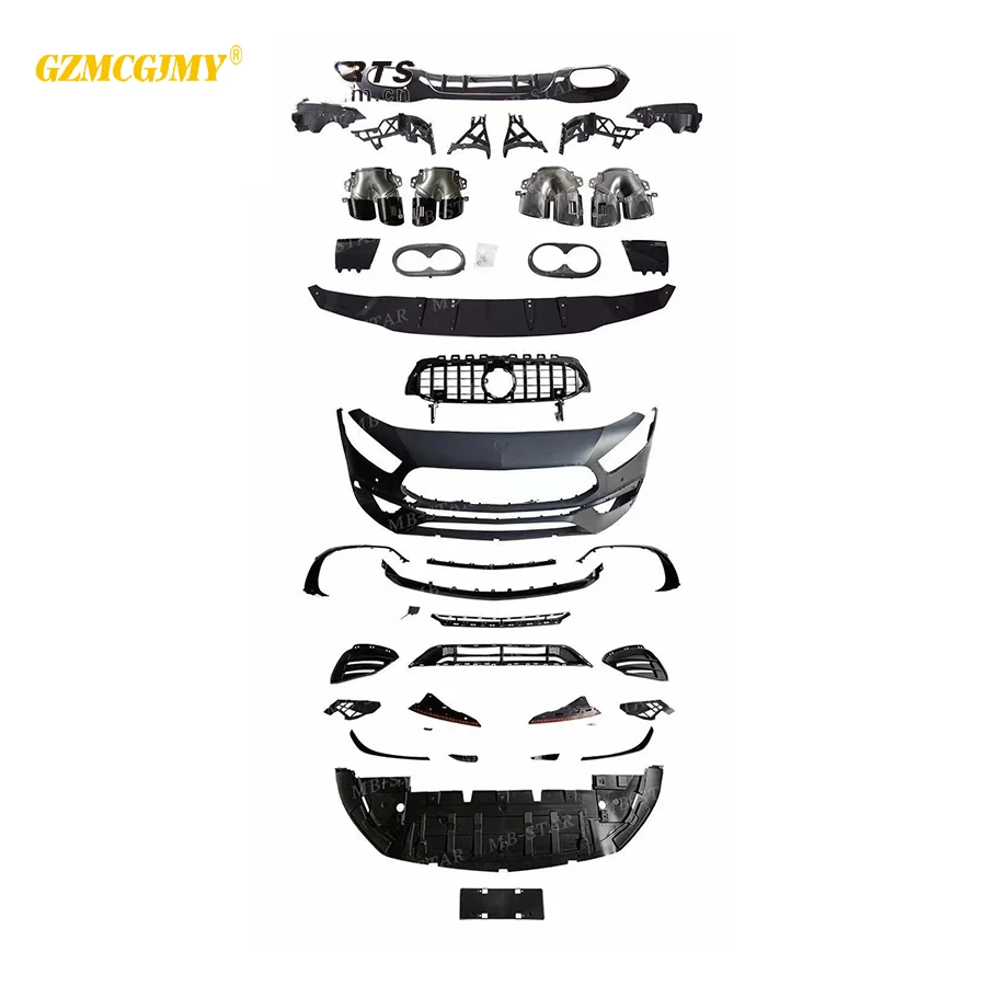 For Mercedes-benz A Class W177 A45 Body Kits Front Bumper Front Grille Rear Diffuser Tail Tips
For Mercedes-benz A Class W177 A45 Body Kits Front Bumper Front Grille Rear Diffuser Tail Tips
