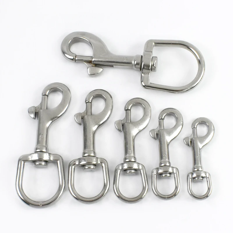 1Pc 304 Stainless Steel Buckle Rotating Lobster Buckles Single End Snap Clasp Pet Collar Connecting Hook DIY Camping Accessories
1Pc 304 Stainless Steel Buckle Rotating Lobster Buckles Single End Snap Clasp Pet Collar Connecting Hook DIY Camping Accessories