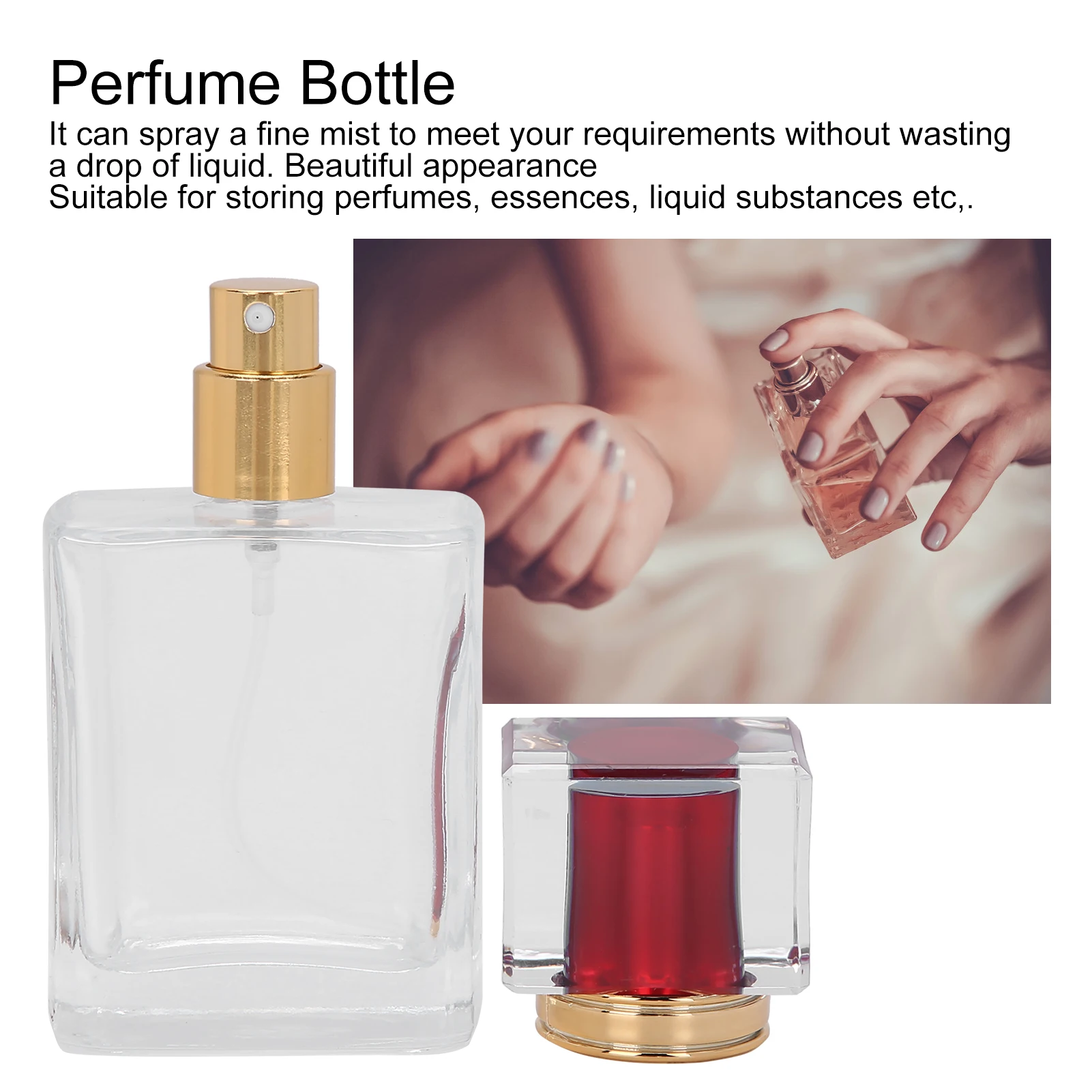 50ml Empty Glass Spray Bottle Refillable Portable Atomizer Dispenser Leak-Proof Cosmetic Liquid Container for Travel Daily Use
50ml Empty Glass Spray Bottle Refillable Portable Atomizer Dispenser Leak-Proof Cosmetic Liquid Container for Travel Daily Use