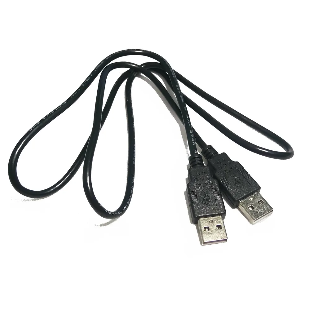 Double USB Computer Extension Cable 1M USB 2.0 Type A Plug to A Plug Cable Hi-Speed 480 mbps Black
Double USB Computer Extension Cable 1M USB 2.0 Type A Plug to A Plug Cable Hi-Speed 480 mbps Black
