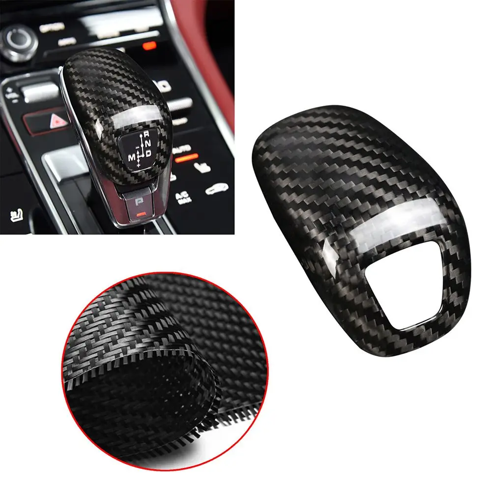 Real Carbon Fiber Car Gear Shift Knob Console Head Cover For Panamera 971 2017-2021 Gear Head Gear Lever Gear Interior
Real Carbon Fiber Car Gear Shift Knob Console Head Cover For Panamera 971 2017-2021 Gear Head Gear Lever Gear Interior