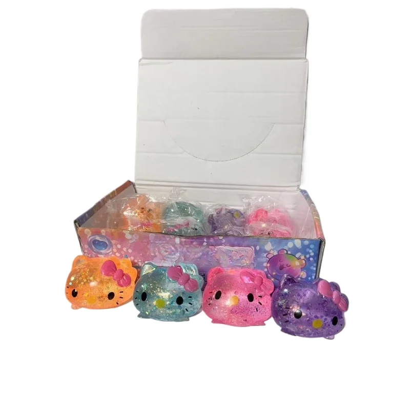Mystery Blind Box Glitter Cat Bowknot Squishy Toy Slow Rising Stress Relief Kawaii Kitty Figure Desktop Decor Gift for Fans
Mystery Blind Box Glitter Cat Bowknot Squishy Toy Slow Rising Stress Relief Kawaii Kitty Figure Desktop Decor Gift for Fans