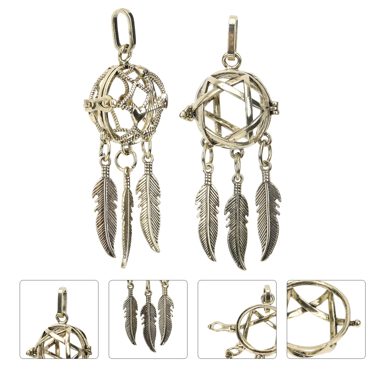 2 Pcs Ball Aromatherapy Necklace Alloy Pendant Locket Charms Metal Dreamcatcher Essential Oil Jewelry
2 Pcs Ball Aromatherapy Necklace Alloy Pendant Locket Charms Metal Dreamcatcher Essential Oil Jewelry