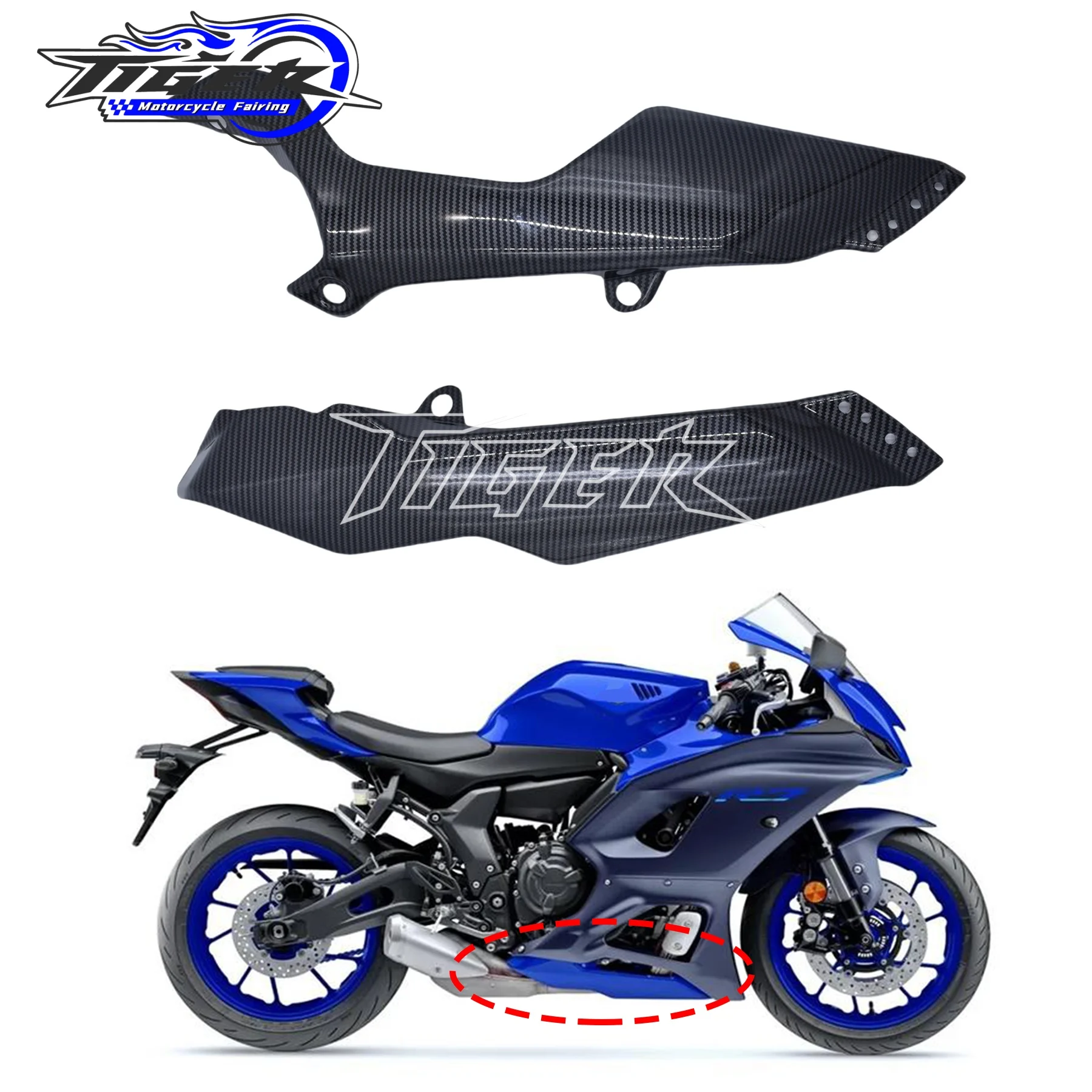 For YAMAHA YZF-R7 R7 2021 2022 Carbon Painted Winglets Parts Fairing Fenders Panels Cover Kits Cowl
For YAMAHA YZF-R7 R7 2021 2022 Carbon Painted Winglets Parts Fairing Fenders Panels Cover Kits Cowl