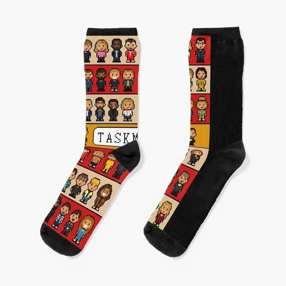 Pixel Art Taskmaster display. Essential Socks fashionable sport christmas gift Rugby Socks Woman Men's
Pixel Art Taskmaster display. Essential Socks fashionable sport christmas gift Rugby Socks Woman Men's