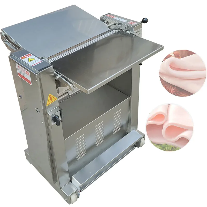 110V 220V Pork Peeler Machine Automatic Thickness Adjustable Stainless Steel Commercial Fresh Meat Peeler Skinner Machine
110V 220V Pork Peeler Machine Automatic Thickness Adjustable Stainless Steel Commercial Fresh Meat Peeler Skinner Machine