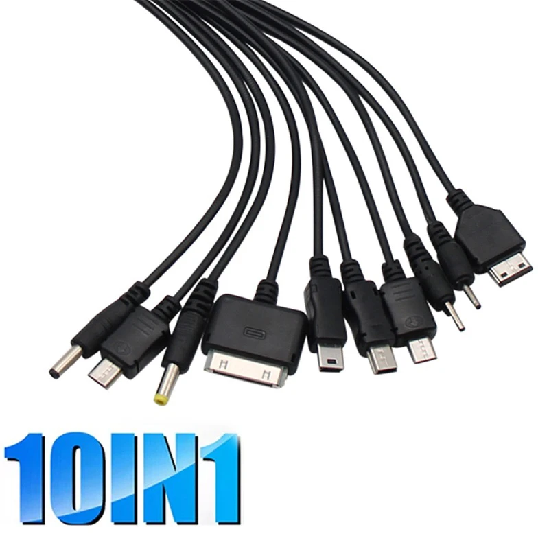 10 In 1 Multifunction USB Cable Universal Phone Charging Cable USB to Multi-port Charging Cable Cord For Xiaomi iPad MP3 Charger
10 In 1 Multifunction USB Cable Universal Phone Charging Cable USB to Multi-port Charging Cable Cord For Xiaomi iPad MP3 Charger