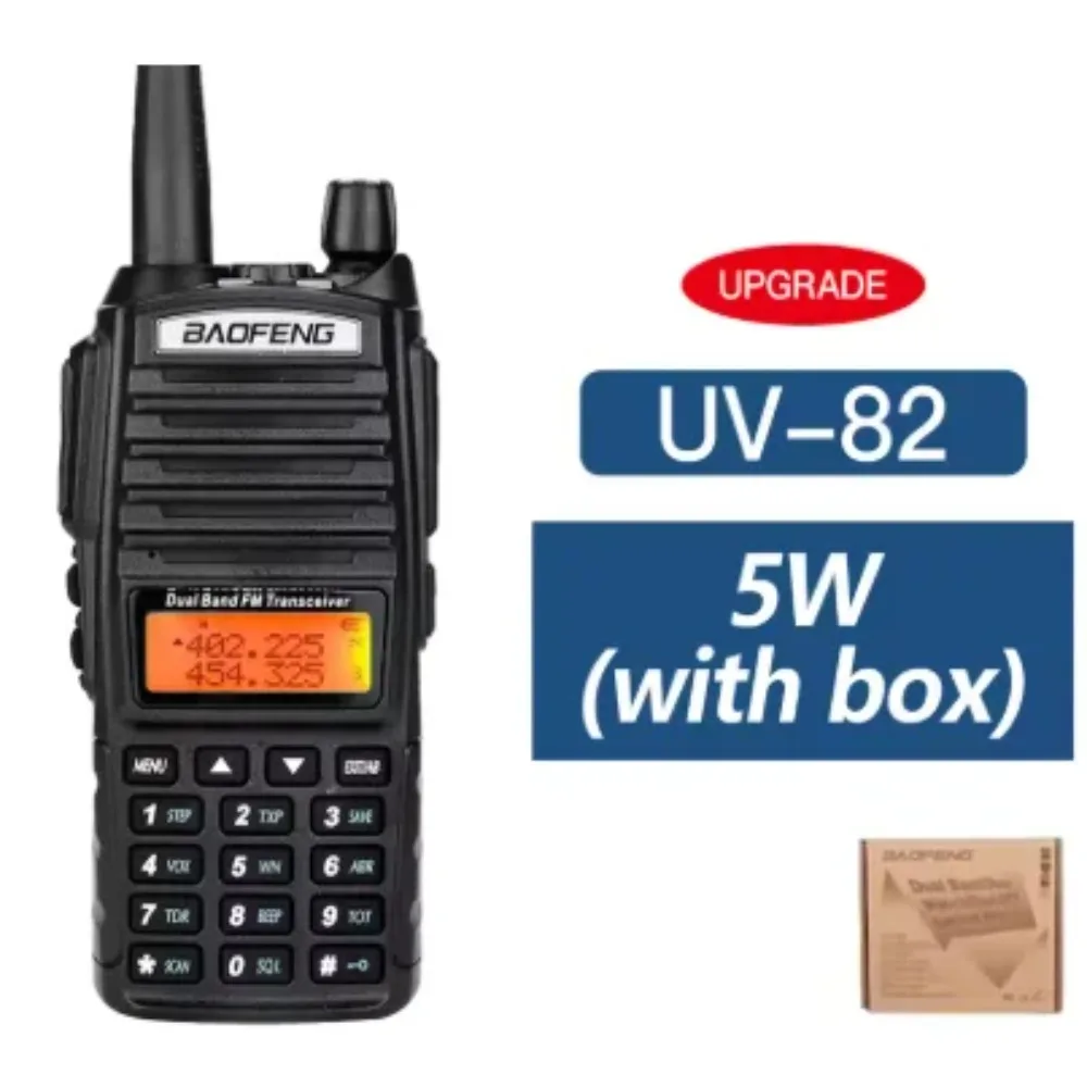Baofeng High Power 5 Вт/8 Вт UV-82 Walkie Talkie Uv82 двухдиапазонный Vhf/Uhf FM-трансивер 10 км Lange Afstand Jagen Twe различныеsham
Baofeng High Power 5 Вт/8 Вт UV-82 Walkie Talkie Uv82 двухдиапазонный Vhf/Uhf FM-трансивер 10 км Lange Afstand Jagen Twe различныеsham