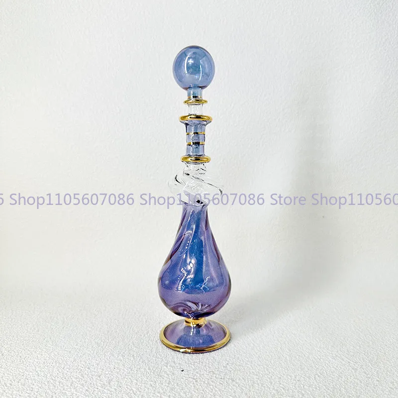 Egyptian Perfume Bottle, 15cm Essential Oil Bottle, Travel Souvenir, Glass Jewelry, Ornament
Egyptian Perfume Bottle, 15cm Essential Oil Bottle, Travel Souvenir, Glass Jewelry, Ornament