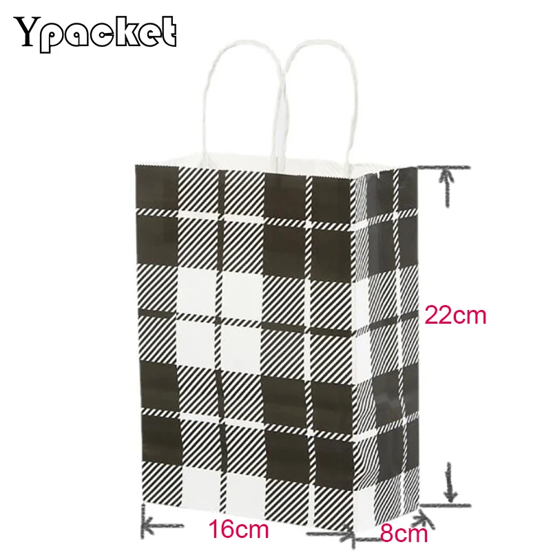 Free Shipping Black & White Plaid Gift Bag Fashion Clothing Shopping Craft Handhands Bags Wedding Birthday Decoration Event Pack
Free Shipping Black & White Plaid Gift Bag Fashion Clothing Shopping Craft Handhands Bags Wedding Birthday Decoration Event Pack