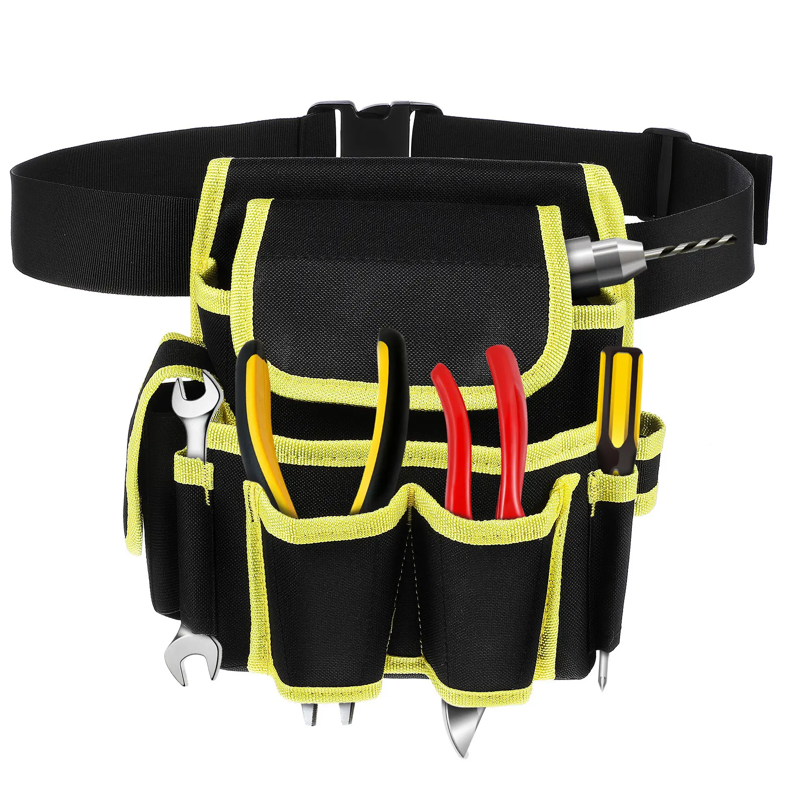 Electrician Tool Belt Heavy Duty Oxford Cloth Multi Functional Tool Pouch Organizer for Technicians DIY Enthusiasts
Electrician Tool Belt Heavy Duty Oxford Cloth Multi Functional Tool Pouch Organizer for Technicians DIY Enthusiasts