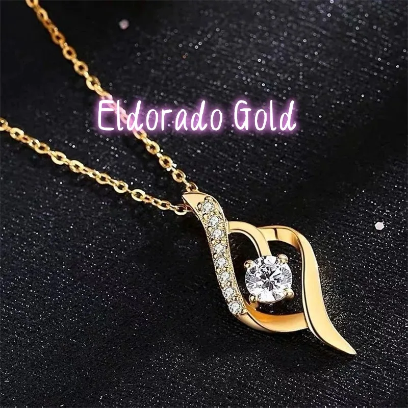 Eldorado Gold 2025 2025High Quality AU750 18K Inlaid With Moissanit Diamond Pendant, Women's Necklace, Engagement Party, H
Eldorado Gold 2025 2025High Quality AU750 18K Inlaid With Moissanit Diamond Pendant, Women's Necklace, Engagement Party, H