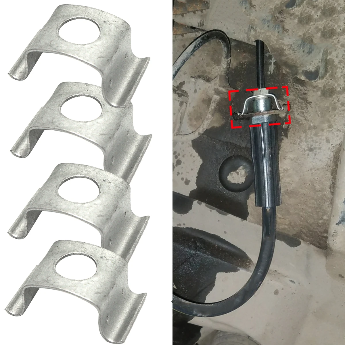 Car Brake Hose Line Fixing Securing Clips FOR RENAULT MEGANE GRAND SCENIC KANGOO TRAFIC LAGUNA Bracket Retaining Rivets Spring
Car Brake Hose Line Fixing Securing Clips FOR RENAULT MEGANE GRAND SCENIC KANGOO TRAFIC LAGUNA Bracket Retaining Rivets Spring