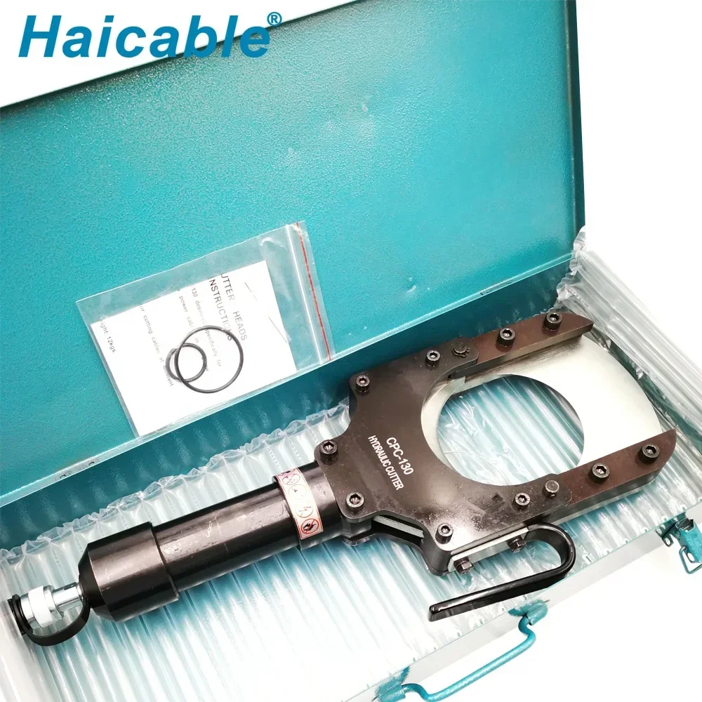 New Hydraulic Manual Cutter Head Unit CPC-130 Cable Cutting Tool
New Hydraulic Manual Cutter Head Unit CPC-130 Cable Cutting Tool