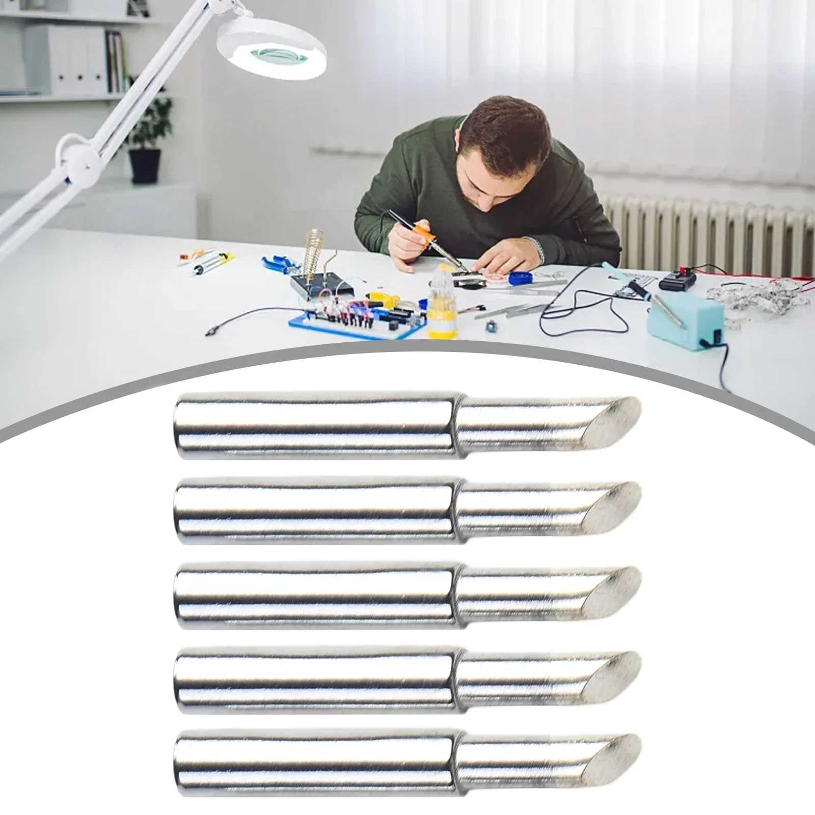 Soldering Iron Soldering Iron Tips Soldering Tools 5pcs 900M-T-5C Soldering Iron Welding For 936 Power Tools Welding
Soldering Iron Soldering Iron Tips Soldering Tools 5pcs 900M-T-5C Soldering Iron Welding For 936 Power Tools Welding