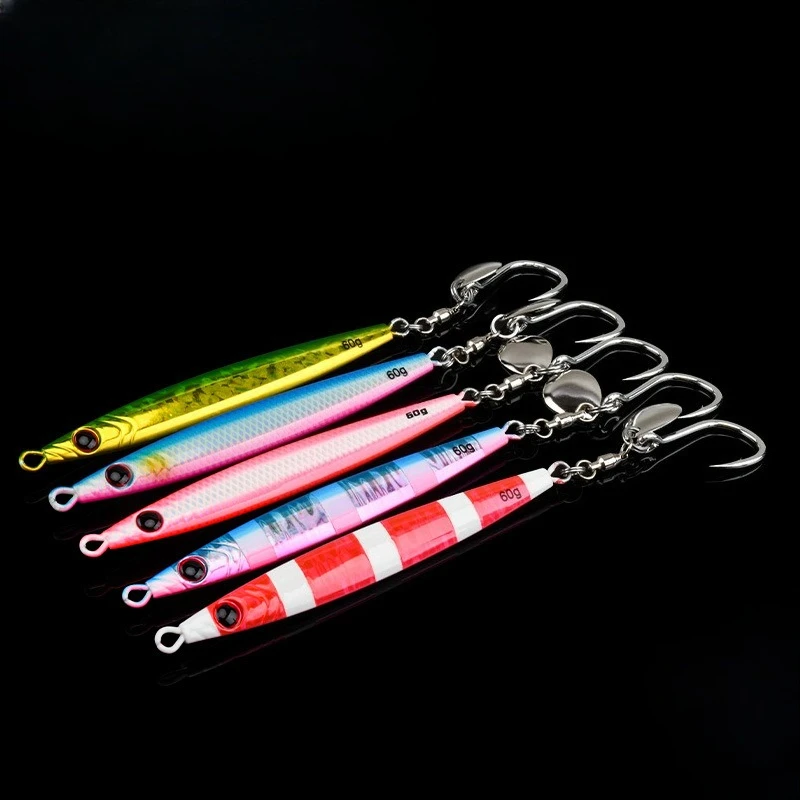 2pcs 30g-80g Durable Bionic Hard Bait with Realistic Design-Perfect Sea Fishing Accessory Luminous Metal Glitter Artificial Bait
2pcs 30g-80g Durable Bionic Hard Bait with Realistic Design-Perfect Sea Fishing Accessory Luminous Metal Glitter Artificial Bait