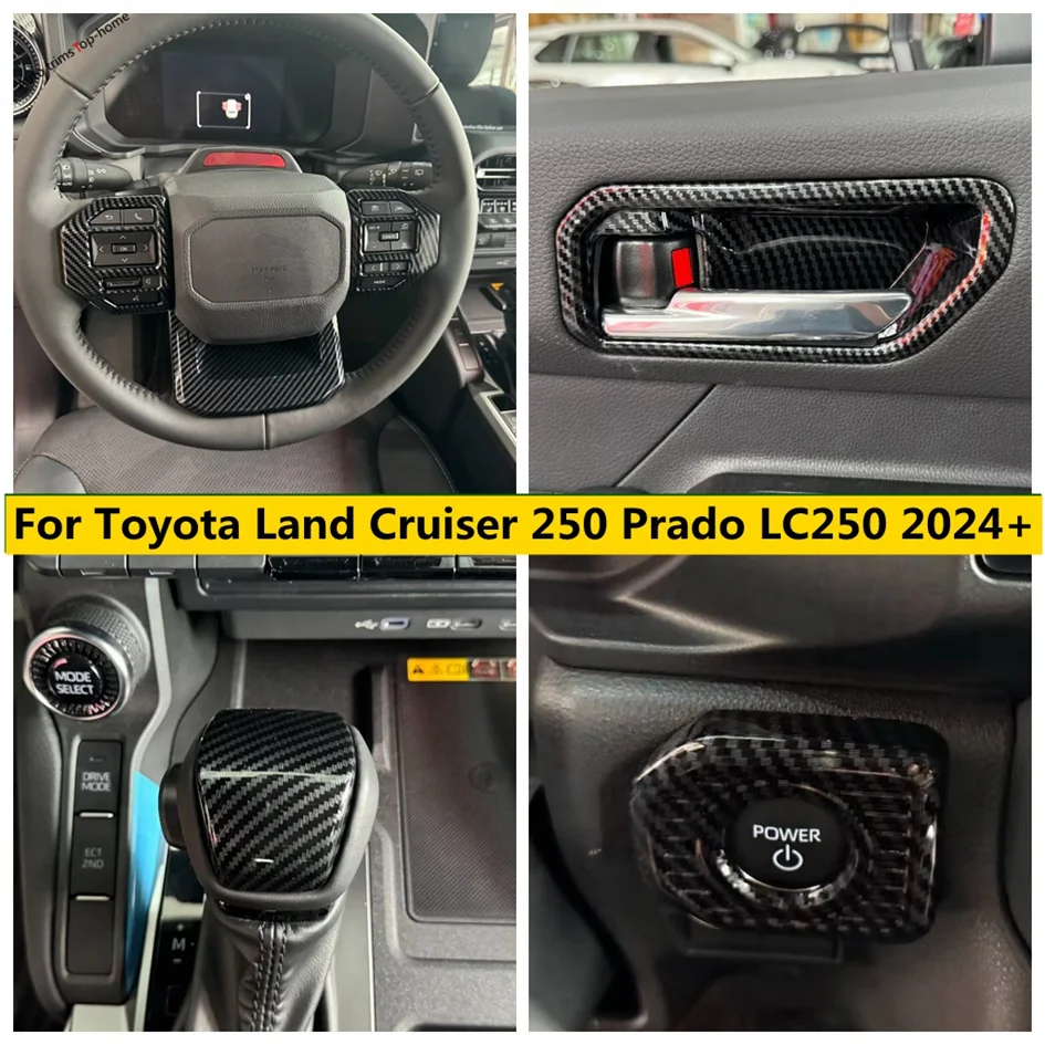 Steering Wheel Door Handle Bowl Gear Shift Head Cover Trim Fit For Toyota Land Cruiser 250 Prado LC250 2024 2025 Car Accessories
Steering Wheel Door Handle Bowl Gear Shift Head Cover Trim Fit For Toyota Land Cruiser 250 Prado LC250 2024 2025 Car Accessories
