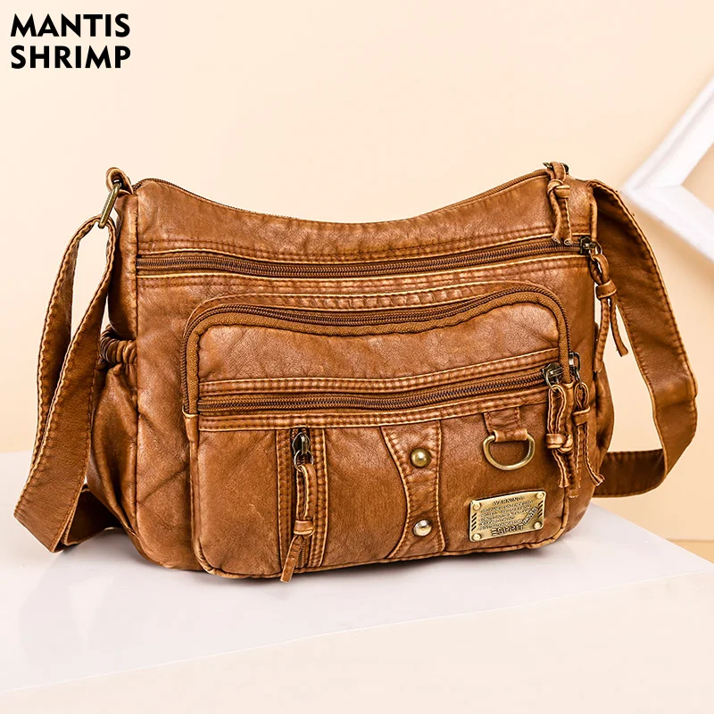 Female Handbag Classic Shoulder Messenger Bags Retro Women Bags Large Capacity Hobos Multi-layer Bags Designer Crossbody Bags
Female Handbag Classic Shoulder Messenger Bags Retro Women Bags Large Capacity Hobos Multi-layer Bags Designer Crossbody Bags